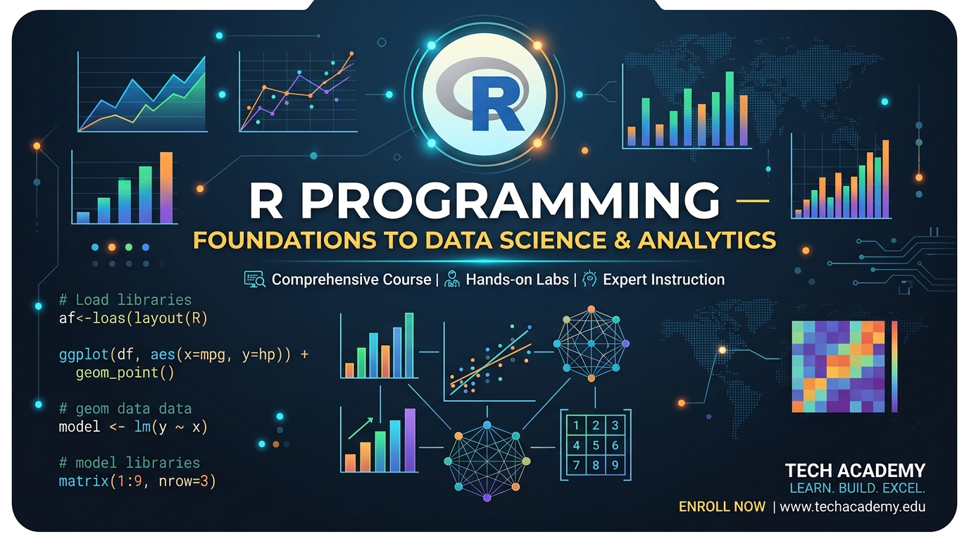 R Programming - Foundations to Data Science & Analytics